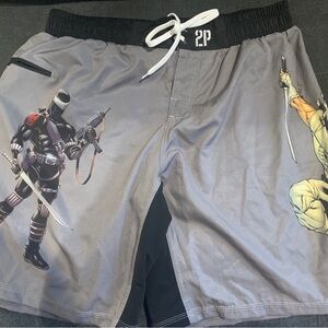Deadstock two pood  GI JOE workout shorts